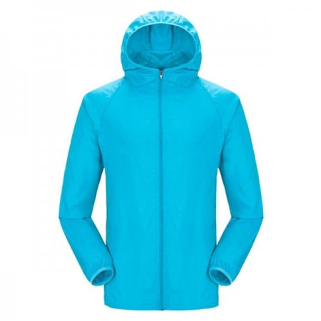 Man Quick Dry Hiking Jacket Waterproof Anti-UV Coats